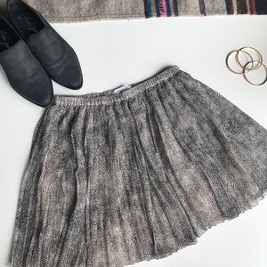 BCBG • Pleated mini skirt